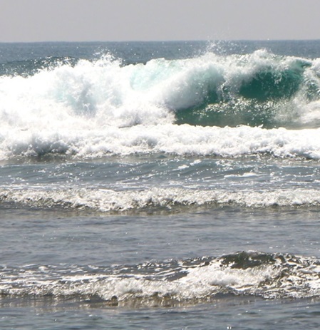 Wellen können auch gefährlich sein